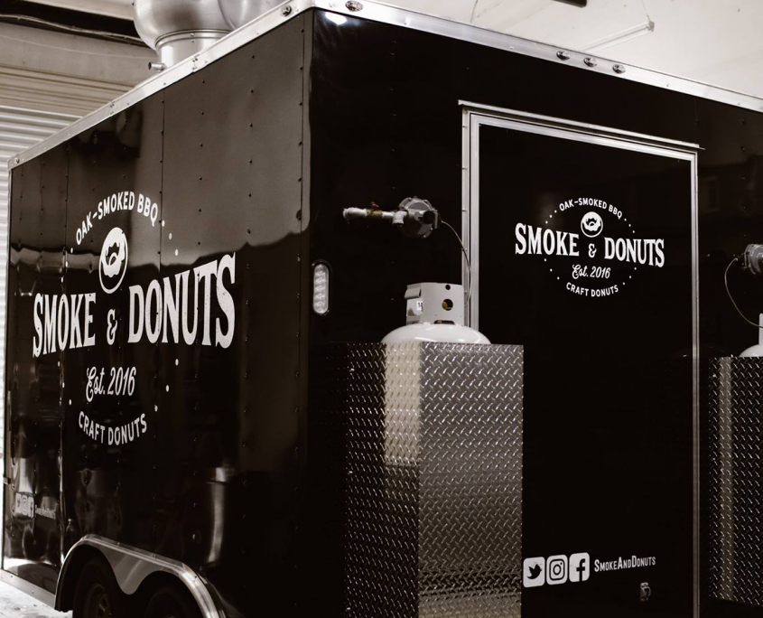 Smoke And Donuts Food Trailer Fresh Ink